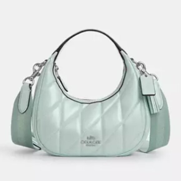 Coach Handbags - Coach Mint Green NWT Quilted Crossbody Bag